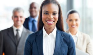 Budget Credit 360 Business Woman and her Team